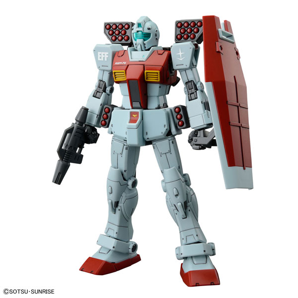 BANDAI SPIRITS HG 1/144 GM (Shoulder Cannon / Missile Pod Equipped) Plastic Model "Mobile Suit Gundam MSD"