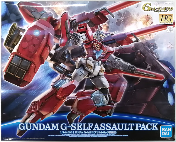BANDAI SPIRITS HG 1/144 Gundam G-Self (Assault Pack) Plastic Model