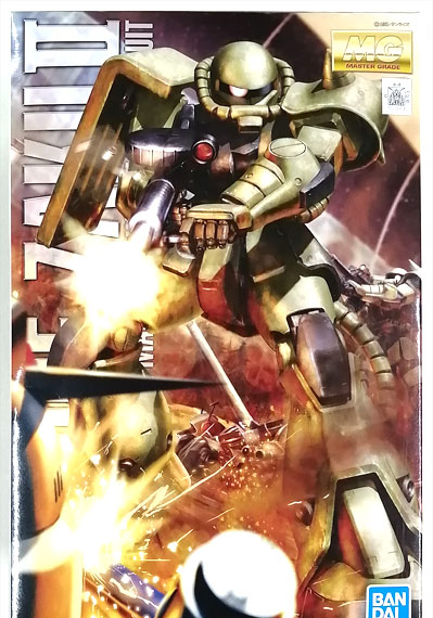 BANDAI SPIRITS MG 1/100 지온 공국 우주함대 양산형 모빌슈트 MS-06F 자쿠 Ver.2.0 마스터 그레이드 플라스틱 모델