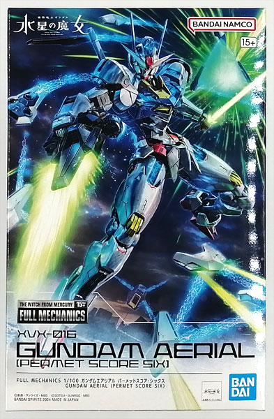 BANDAI SPIRITS FULL MECHANICS 1/100 Gundam Aerial Permet Score 6 Plastic Model (Hobby Online Shop Exclusive) imagen 1