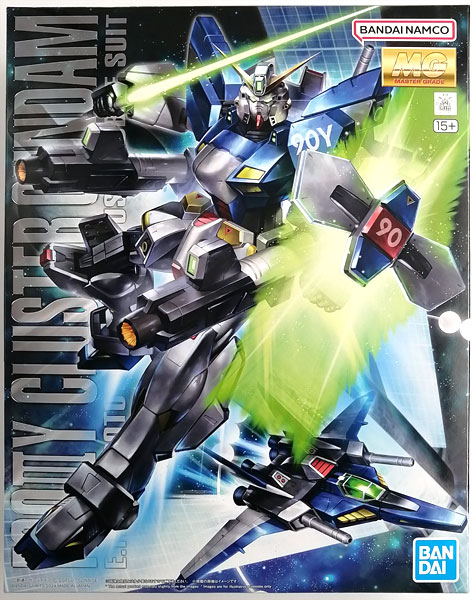 BANDAI SPIRITS MG 1/100 F90IIIY Cluster Gundam Plastic Model (Hobby Online Shop Exclusive)