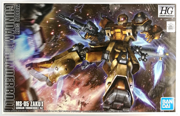 BANDAI SPIRITS HG 1/144 Zaku I "Old Zaku" (GUNDAM THUNDERBOLT Ver.) Plastic Model