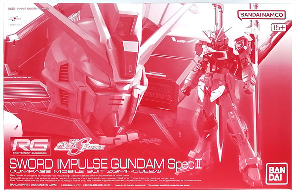 BANDAI SPIRITS RG 1/144 소드 임펄스 건담 스펙II 플라스틱 모델 (호비 온라인 샵 한정) 이미지 1