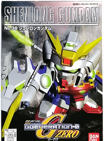 Bandai SD Gundam G-GENERATION No.38 Shenlong Gundam Plastic Model