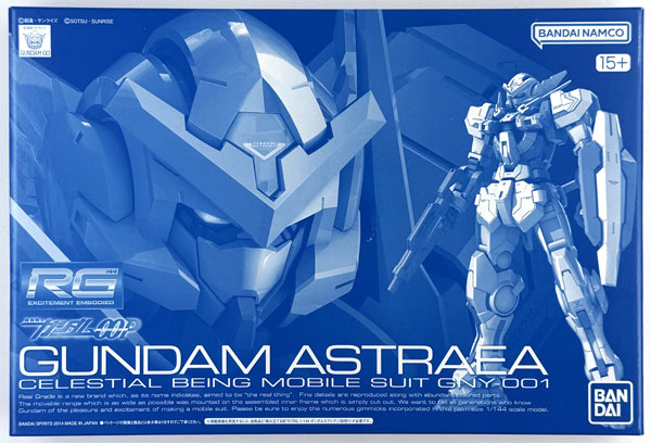 BANDAI SPIRITS RG 1/144 Gundam Exia Gundam Astraea Part Set Plastic Model (Hobby Online Shop Exclusive) รูปภาพ 1