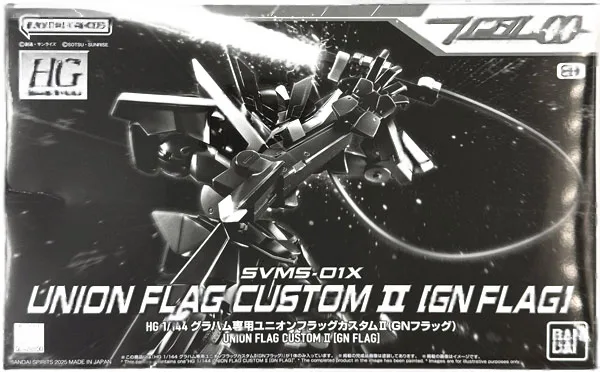 BANDAI SPIRITS HG 1/144 Graham's Union Flag Custom II (GN Flag) Plastic Model (Hobby Online Shop Exclusive) imagen 1