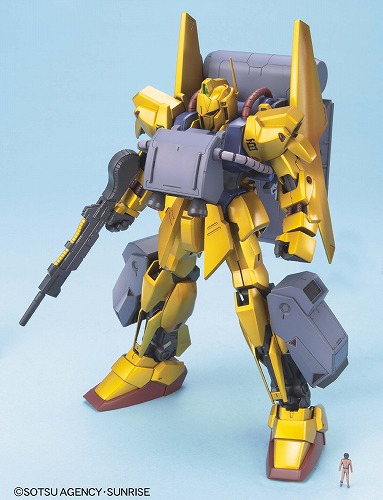 BANDAI SPIRITS MG 1/100 Hyaku-Shiki (Anime Color) + Ballute System Plastic Model