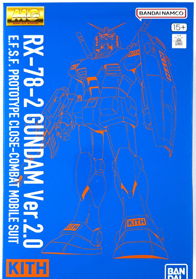 BANDAI SPIRITS KITH MG 1/100 RX-78-2 Gundam Ver.2.0 Plastic Model (Kith App Exclusive) imagen 1