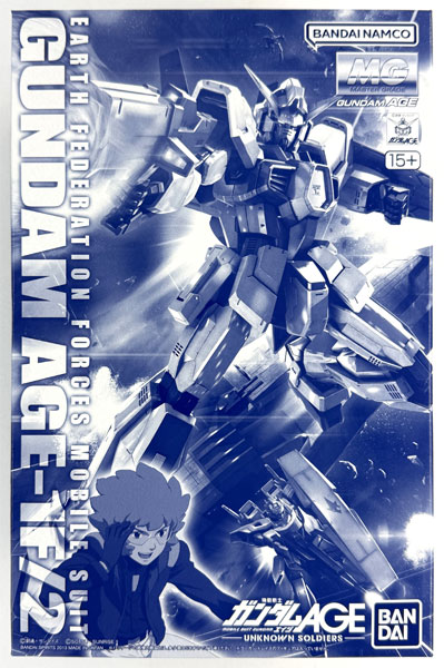BANDAI SPIRITS MG 1/100 Gundam AGE-1 Unit 2 Plastic Model (Hobby Online Shop Exclusive)