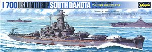 Hasegawa USS Battleship South Dakota (BB-57) (Plastic model)