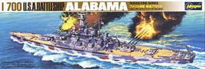 Hasegawa USS Battleship Alabama (BB-60) (Plastic model)