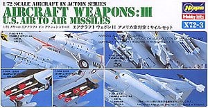 Hasegawa Aircraft Weapons III U.S Air To Air Missiles Set (Plastic model) รูปภาพ 1