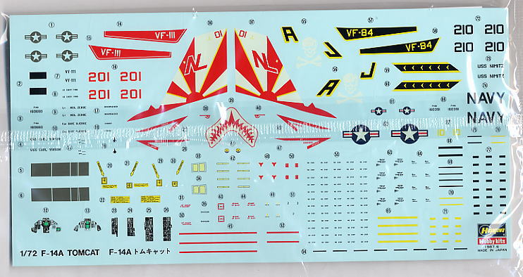 Hasegawa F-14A Tomcat (High Visibility) (Plastic model) 图片 7