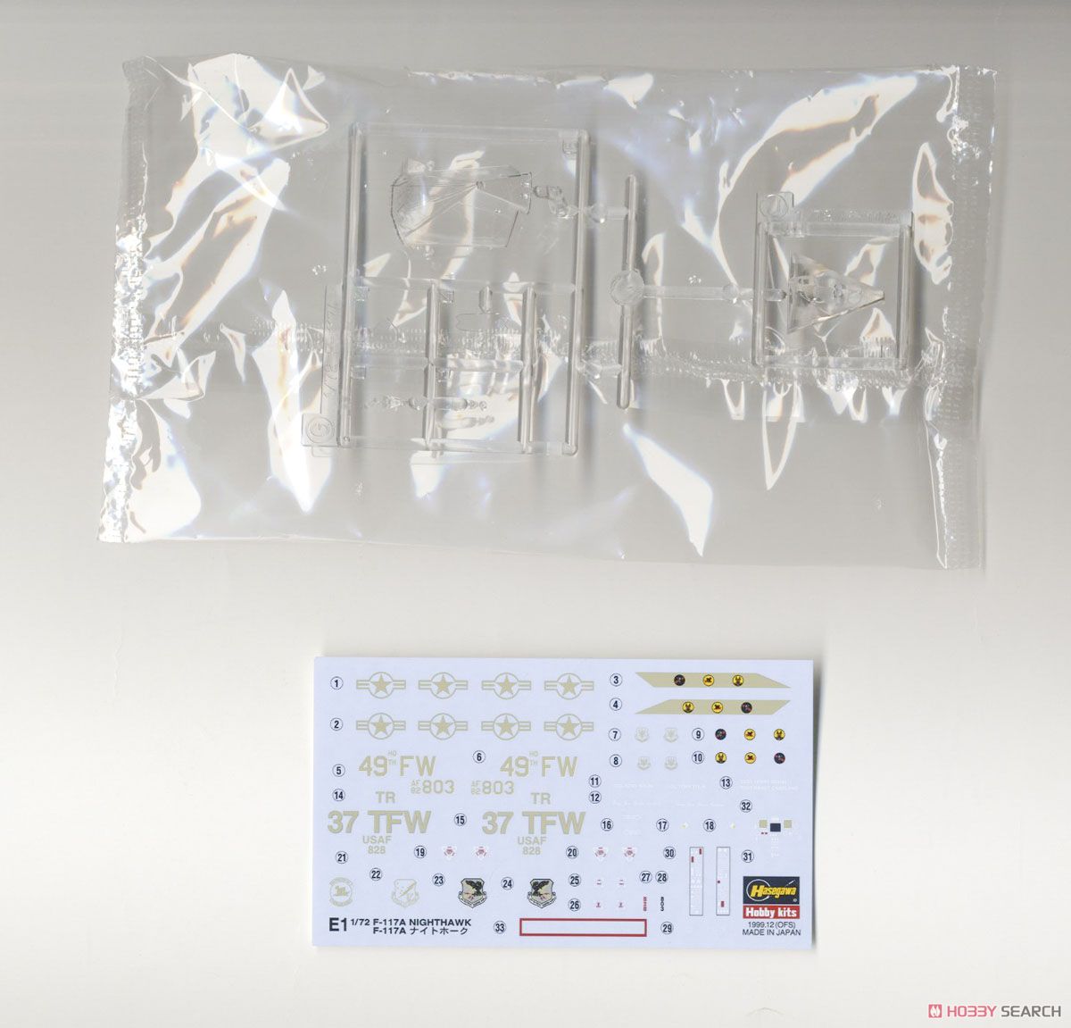 Hasegawa F-117A Night Hawk (Plastikmodell) Bild 5