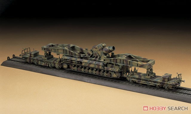 Hasegawa 60cm Karl w/Munitionspanzer Production Type (Plastic model) imagen 3