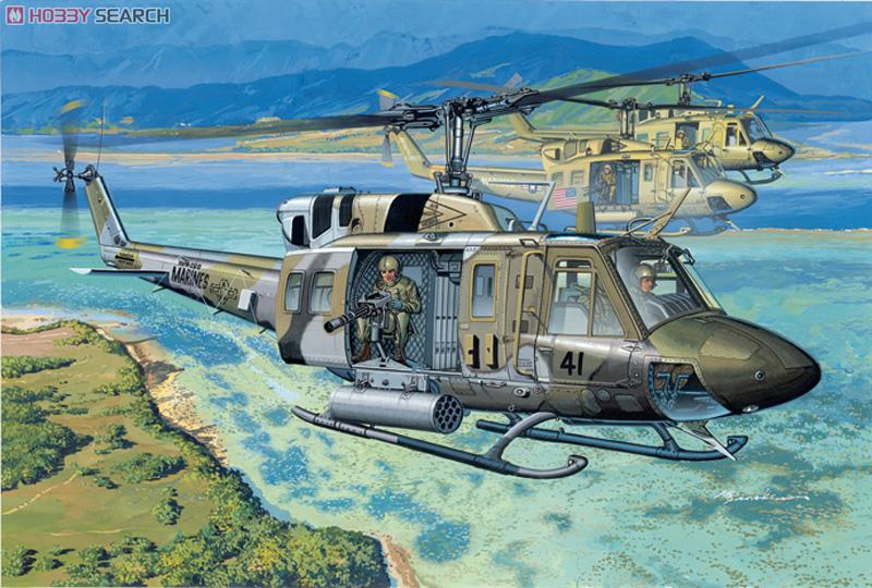 Dragon UH-1N 'Gunship' (โมเดลพลาสติก) รูปภาพ 3