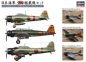 Hasegawa IJN Aircraft Carrier Carrier-Based Aircraft Set (Plastic model)