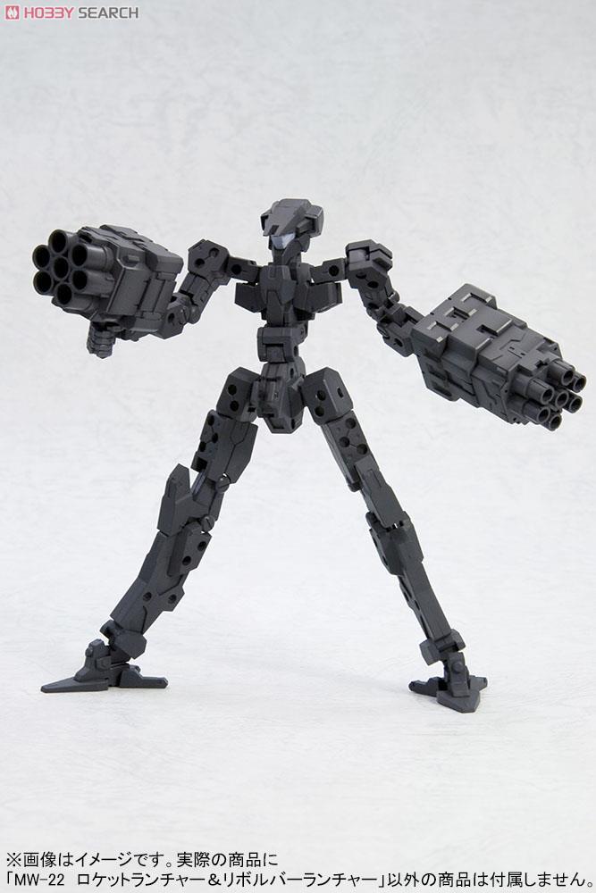 Kotobukiya Weapon Unit 22 Rocket Launcher &amp; Revolver Launcher (Plastic model) 圖片 7