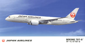 Hasegawa JAL Boeing 787-8 (Plastic model)