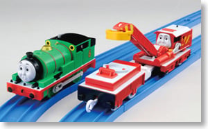 Tomy (TakaraTomy) TS-17 Plarail Percy &amp; Plarail Rocky (Plarail) image 1