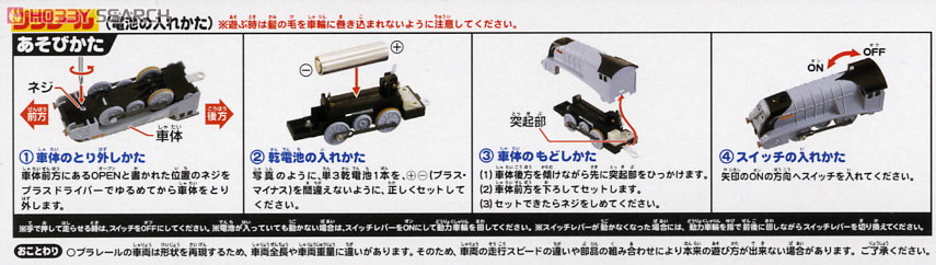 Tomy (TakaraTomy) TS-10 Plarail Spencer (3-Car Set) Bild 4