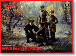 ICM WWII Soviet Partisans (Plastic model)