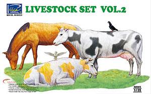 Riich Model Livestock Set Vol.2 (Plastic model) image 1
