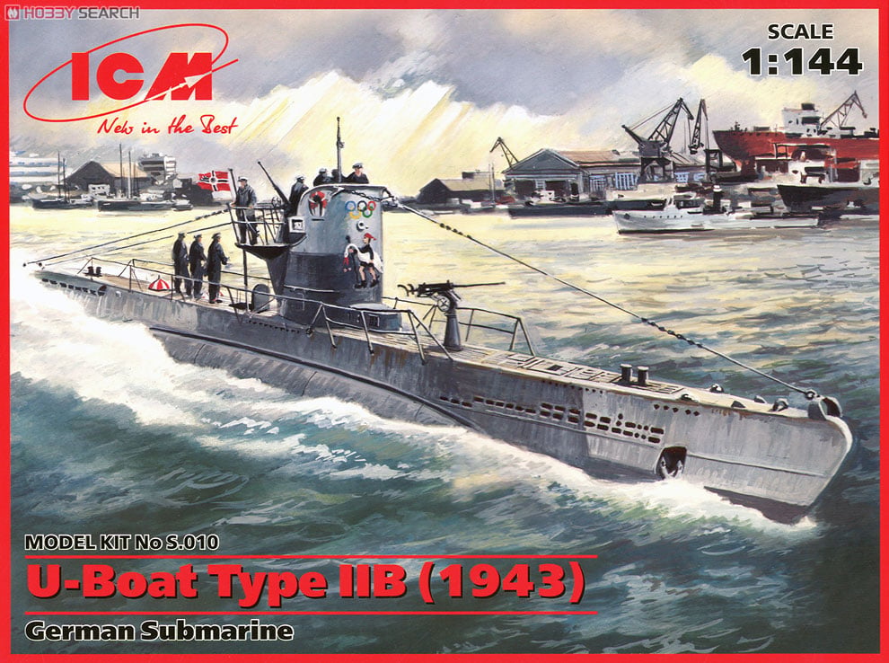 ICM German U Boat Type IIB 1943 gambar 2