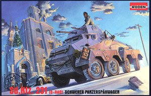 Roden German Sd.kfz.231- (Plastic model)