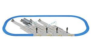 Tomy (TakaraTomy) Let`s line them up, the vehicle cool ! Rail yard Rail Set (Plarail)