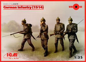 ICM German Infantry (1914) (Plastic model)