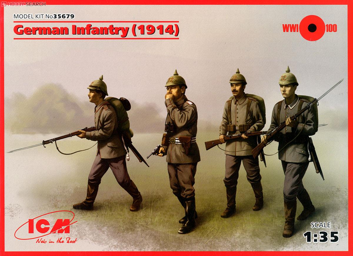 ICM German Infantry (1914) (Plastic model) gambar 2