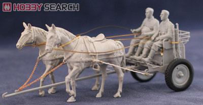 Riich Model IF.5 Maschinengwehrwagen 36 German Horse Drawn MG Wagon With Zwillingslafette 36 (3 Figures) Bild 3