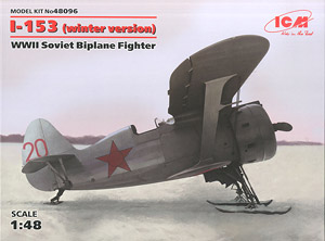 ICM Polikarpov I-153 Chaika Winter Version (Plastic model)