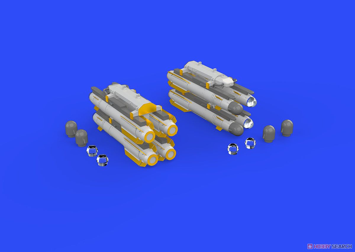 Eduard AGM-114 Hellfire Missile w/2 Launchers (8 Pieces) (Plastic model) imagen 5