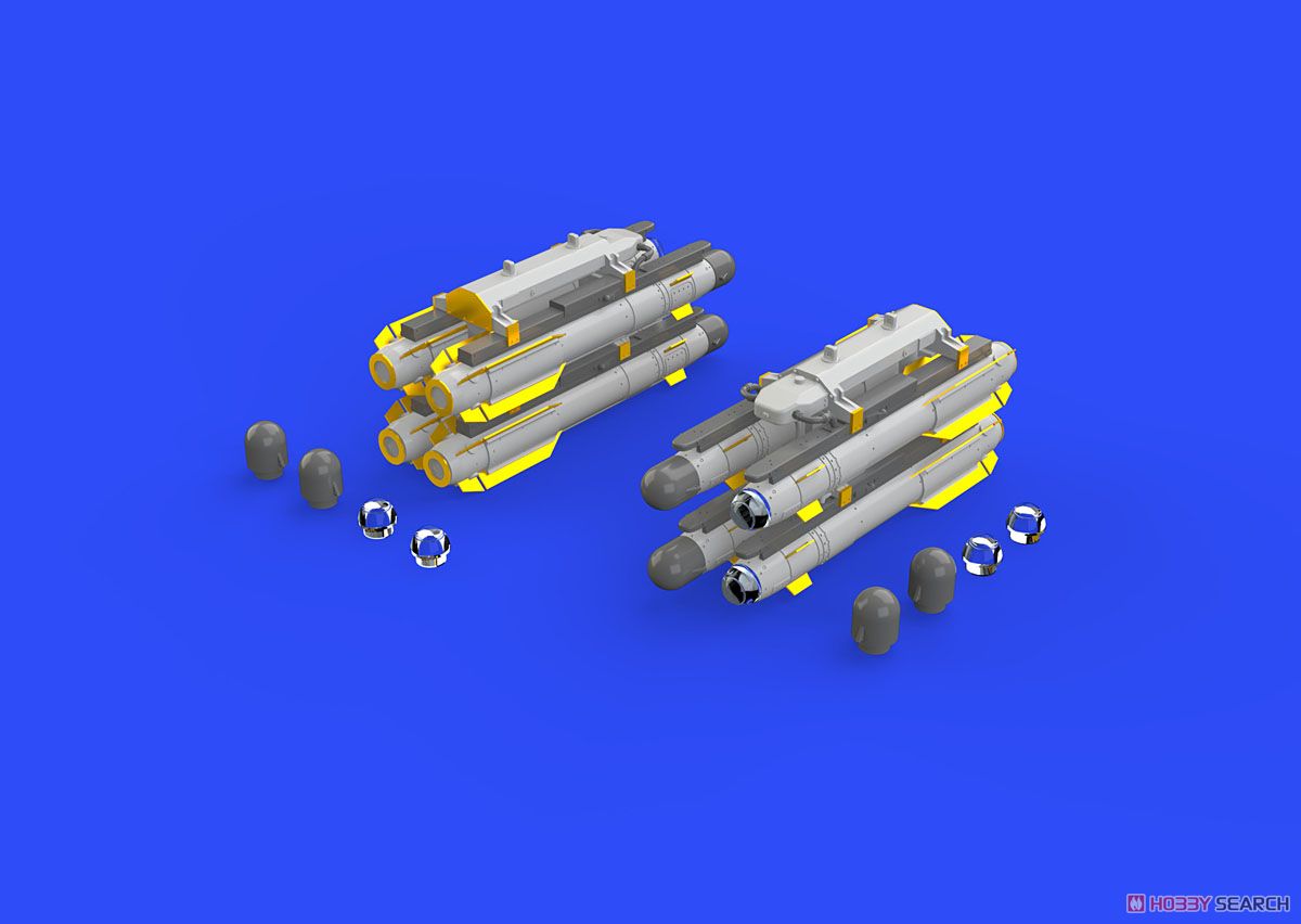 Eduard AGM-114 Hellfire Missile w/2 Launchers (8 Pieces) (Plastic model) imagen 7