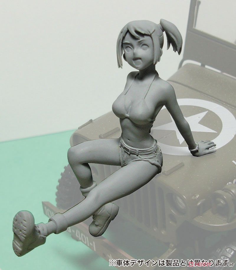 Hasegawa Wild Egg Girls No.01 1/4t 4x4 Truck `Amy MacDonnell` w/Figure (Model Car) hình ảnh 7