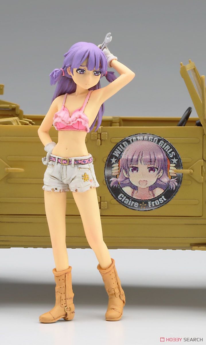 Hasegawa Wild Egg Girls No.02 Pkw.K1 Cubel Wagen Type 82 `Claire Frost` w/figure Bild 4