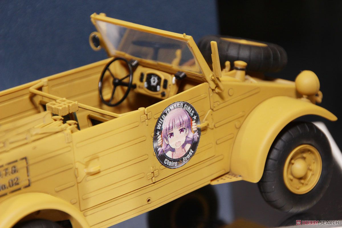 Hasegawa Wild Egg Girls No.02 Pkw.K1 Cubel Wagen Type 82 `Claire Frost` w/figure Bild 7