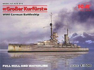 ICM Grosser Kurfurst WWI German Battleship
