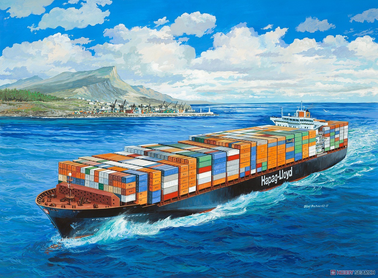 Revell (Germany) Container Ship Colombo Express (Plastic model) image 7