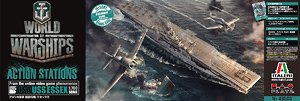 Platz World of Warships 미 해군 항공모함 에섹스 (프라모델)