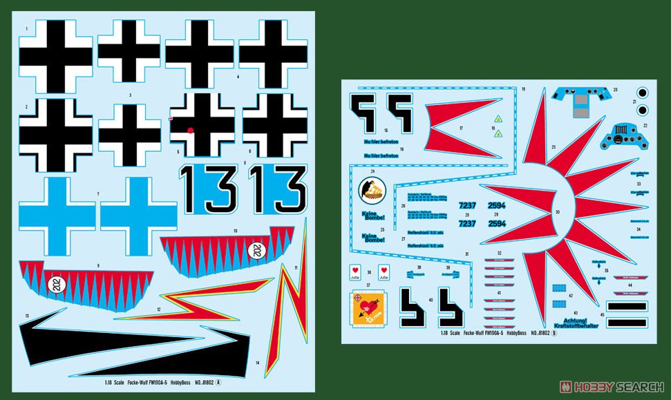 Hobby Boss Focke Wulf Fw190A-5 (Plastic model) gambar 4