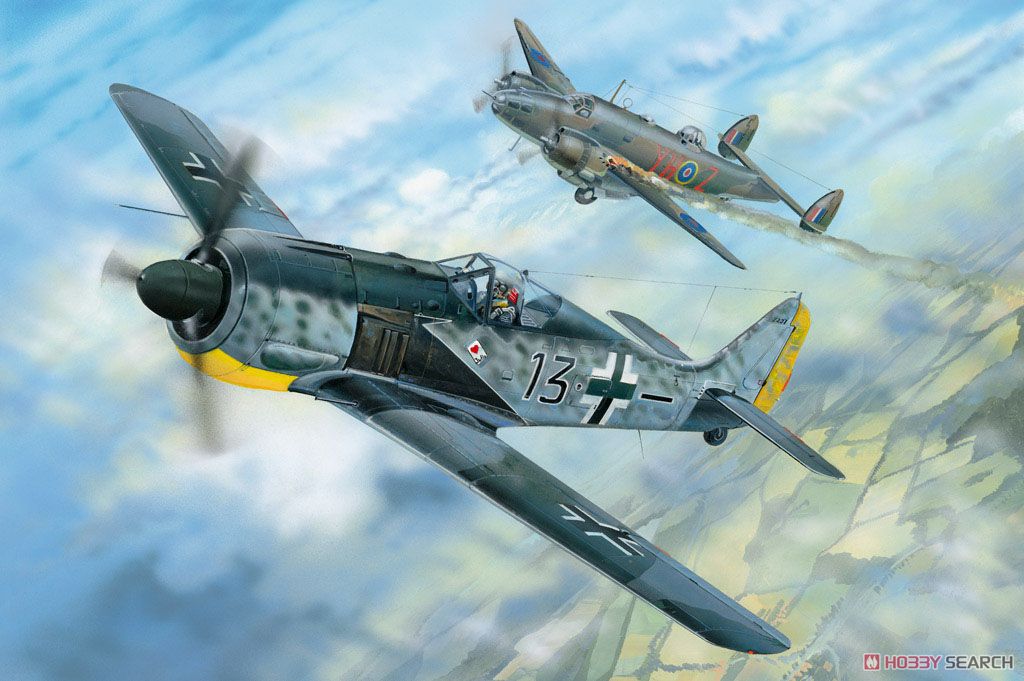 Hobby Boss Focke Wulf Fw190A-5 (Plastic model) gambar 5