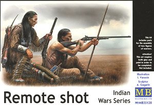 Master Box Indian Wars Series. Remote Shot (Plastikmodell) Bild 1