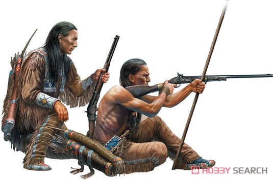 Master Box Indian Wars Series. Remote Shot (Plastikmodell) Bild 3
