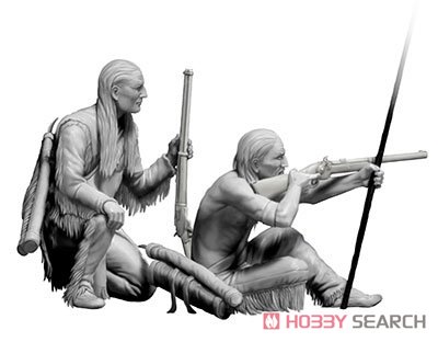 Master Box Indian Wars Series. Remote Shot (Plastikmodell) Bild 5