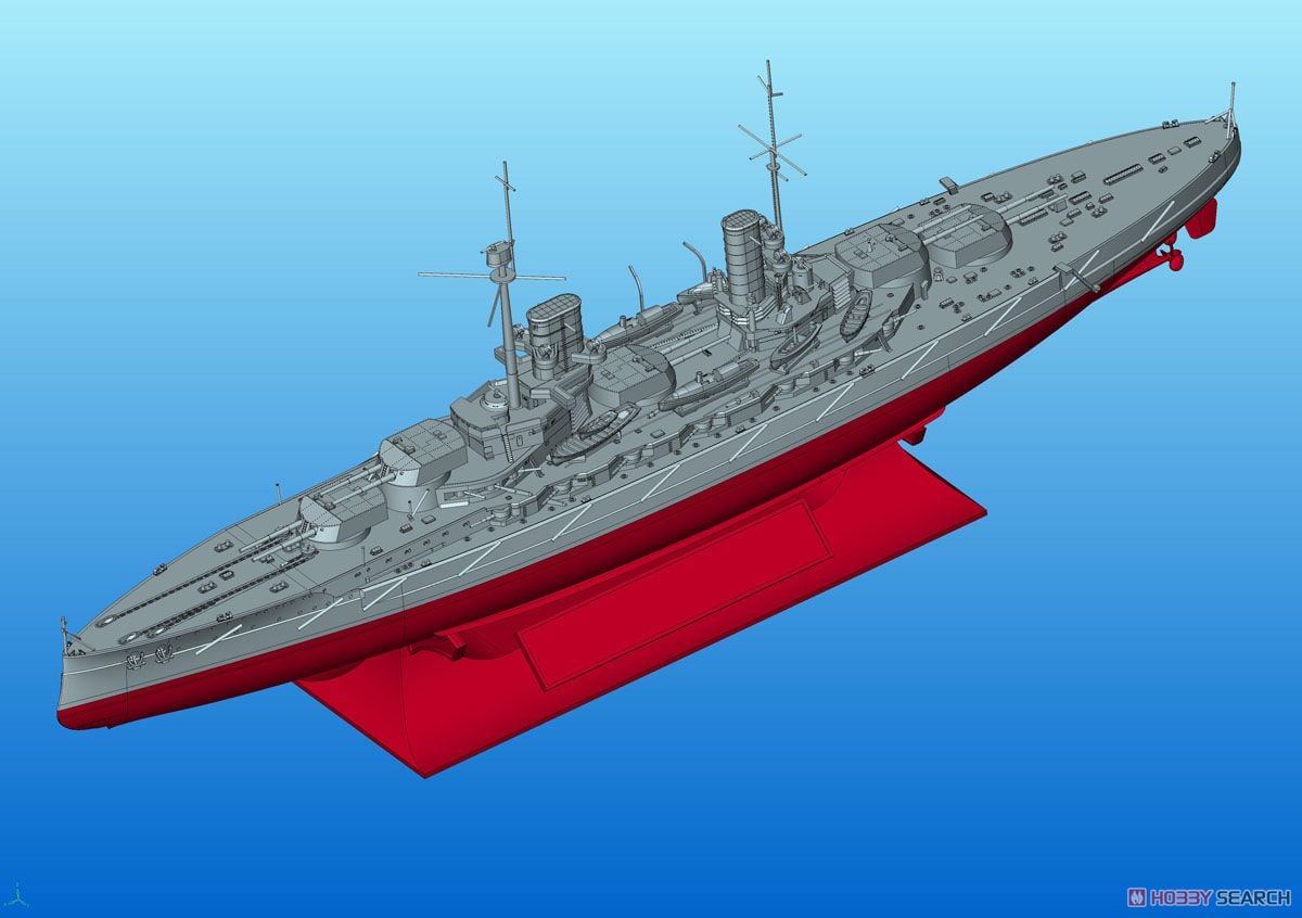ICM Markgraf (full hull &amp; waterline) WWI German Battleship gambar 4