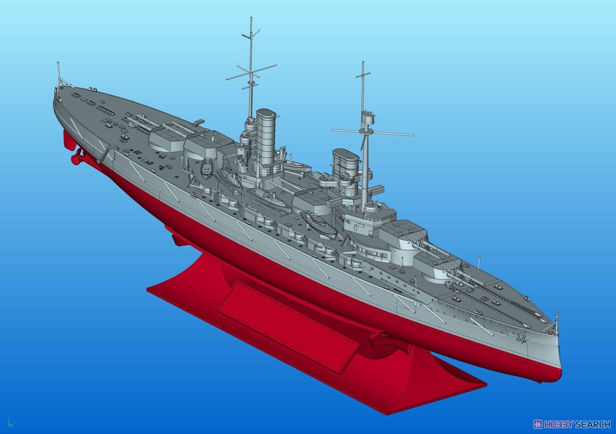 ICM Markgraf (full hull &amp; waterline) WWI German Battleship gambar 5