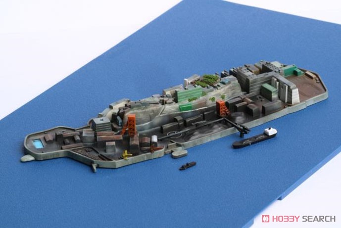 Fujimi Gunkanjima (Hashima Island) (Plastic model) image 6